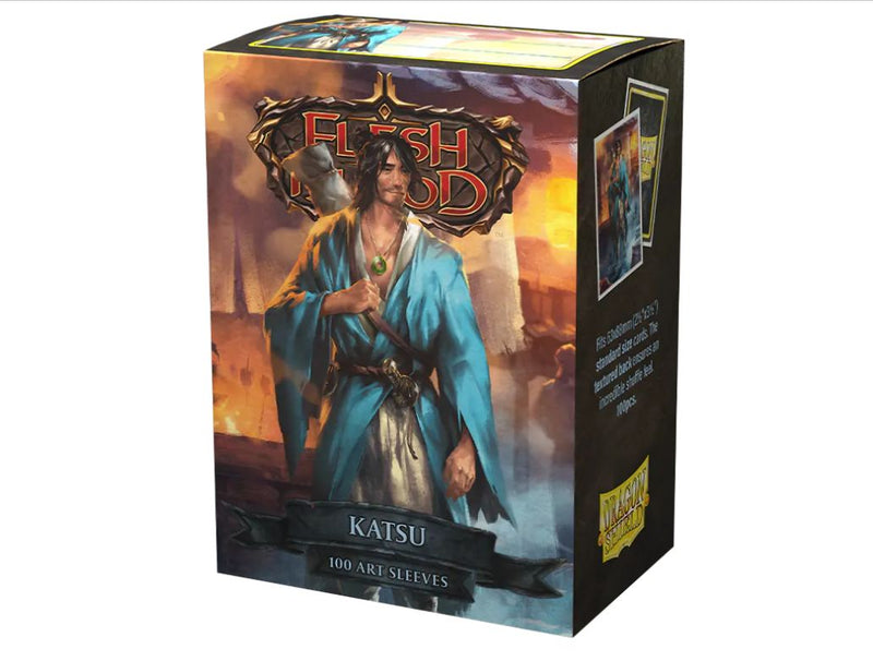 Dragon Shield - Box 100 - Brushed Art - Flesh and Blood Katsu