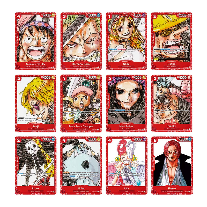 One Piece Card Game Premium Card Collection Film Red Edition