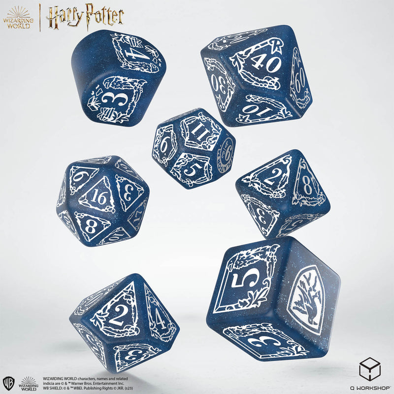 Q Workshop Harry Potter Ravenclaw Blue Dice Set