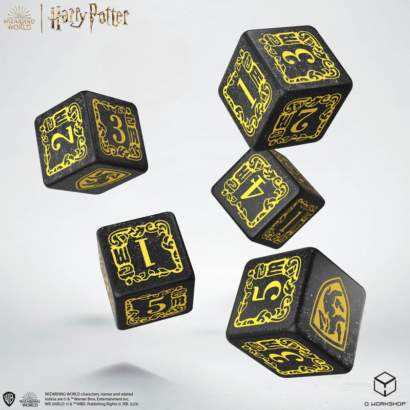 Q Workshop Harry Potter Hufflepuff Dice and Pouch