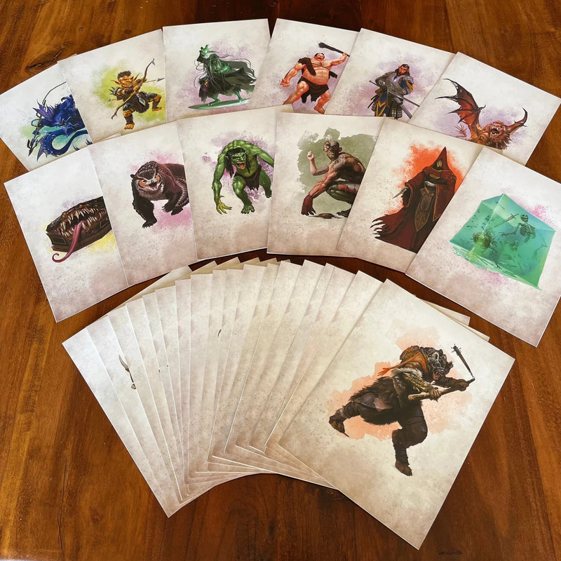 Beadle & Grimm's Encounter Cards -  Challenge Rating 0-6: Pack 1