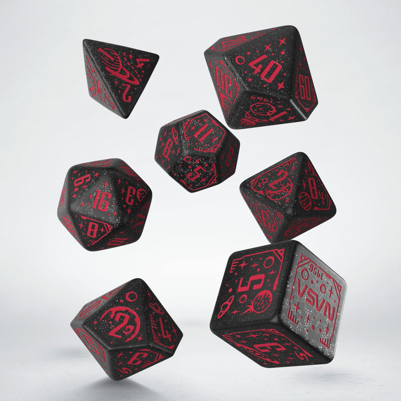 Q Workshop - Space - Voyager Dice Set 7