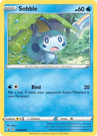 Sobble (SWSH003) [Sword & Shield: Black Star Promos]