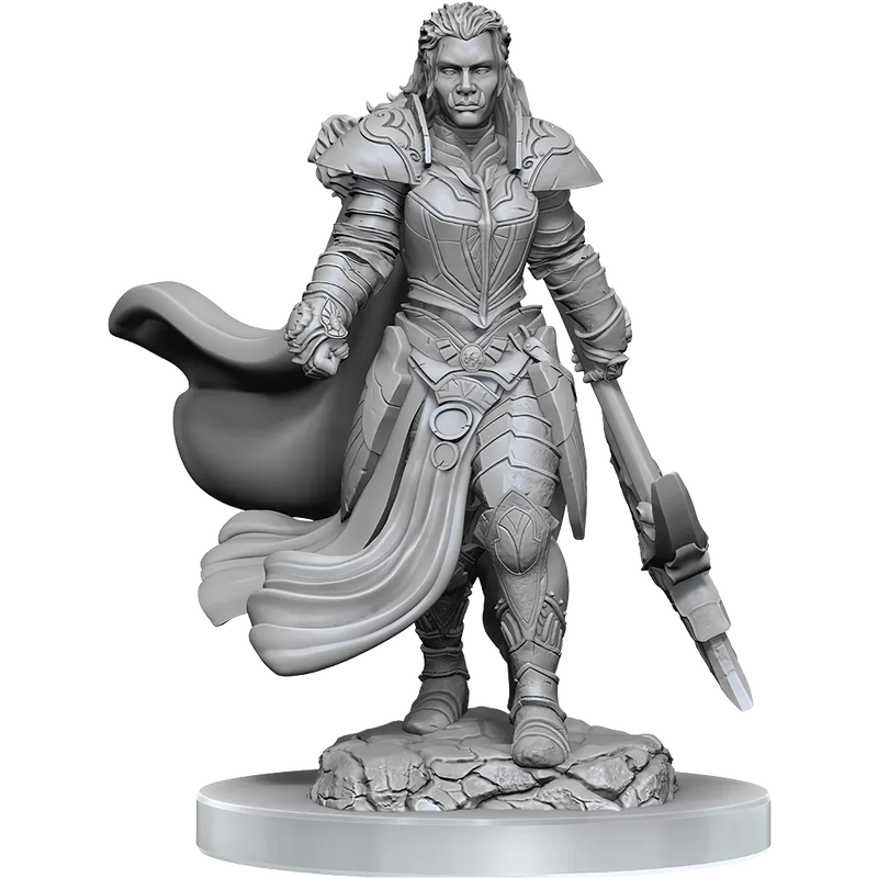 D&D Nolzurs Marvelous Miniatures Orc Fighter Female