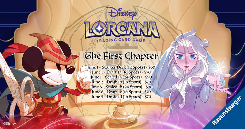 DLS - Lorcana The First Chapter - Draft 1d Event - June 9