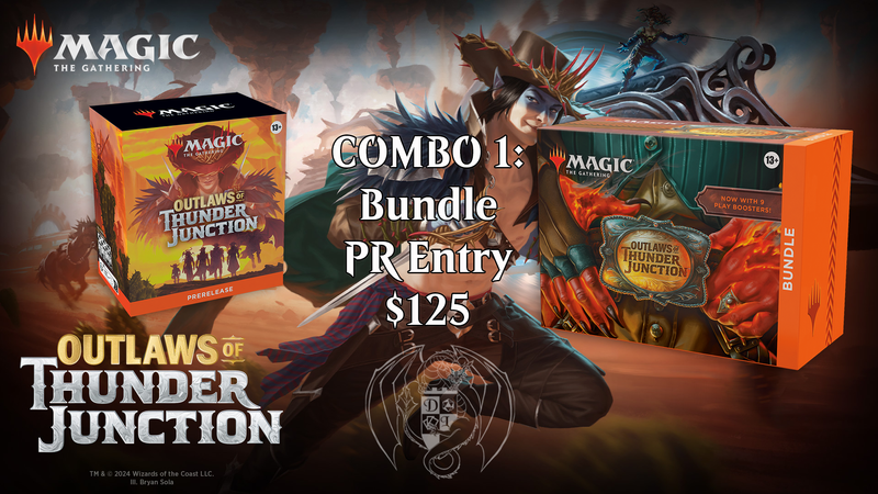 Magic Outlaws of Thunder Junction Pre-release Combo 1
