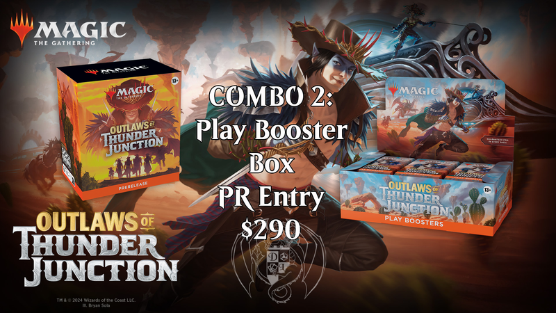 Magic Outlaws of Thunder Junction Pre-release Combo 2