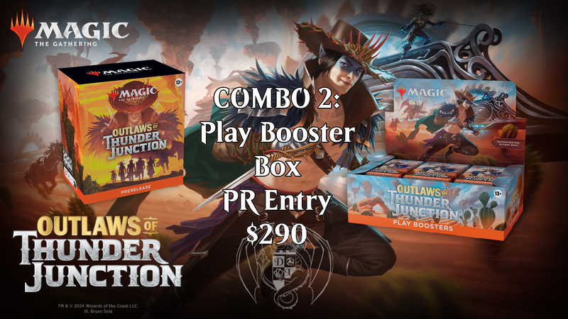 MTG Outlaws of Thunder Junction Pre-release Combo 2