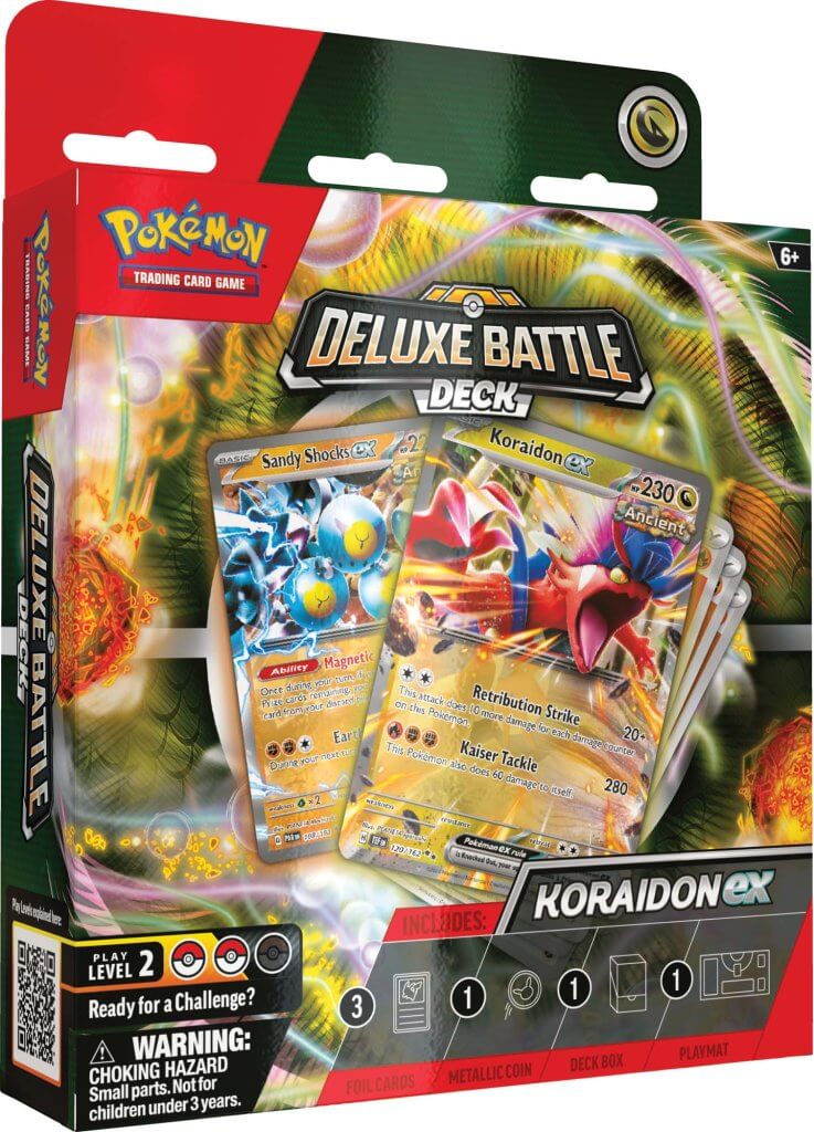 POKÉMON TCG Koraidon ex Deluxe Battle Deck