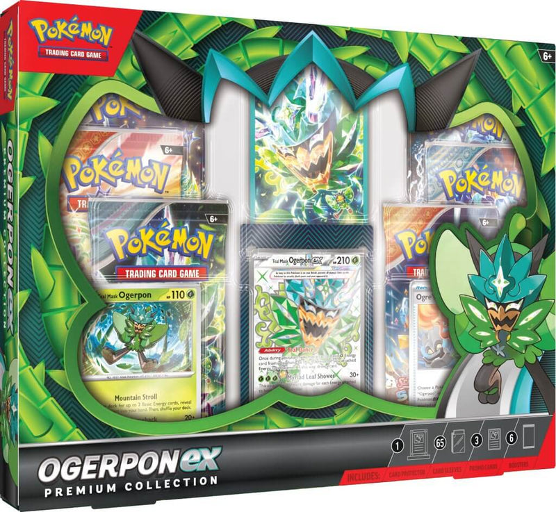 POKÉMON TCG Teal Mask Ogerpon ex Premium Collection