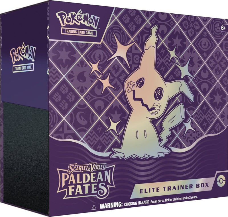 POKÉMON TCG Scarlet & Violet Paldean Fates Elite Trainer Box