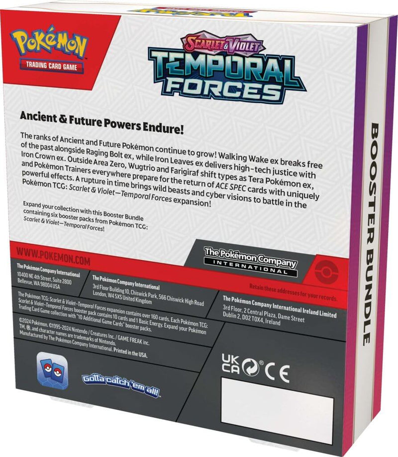 POKÉMON TCG Temporal Forces Booster Bundle