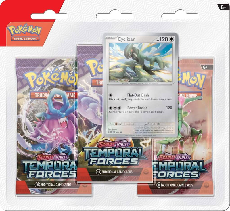 POKÉMON TCG Temporal Forces - Three Booster Blister
