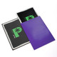 Palms Off Gaming Blackout Deck Sleeves Purple - Standard Size