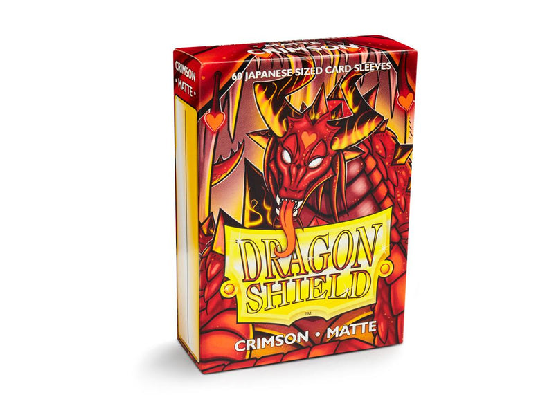 Dragon Shield Japanese Box 60 Crimson Matte