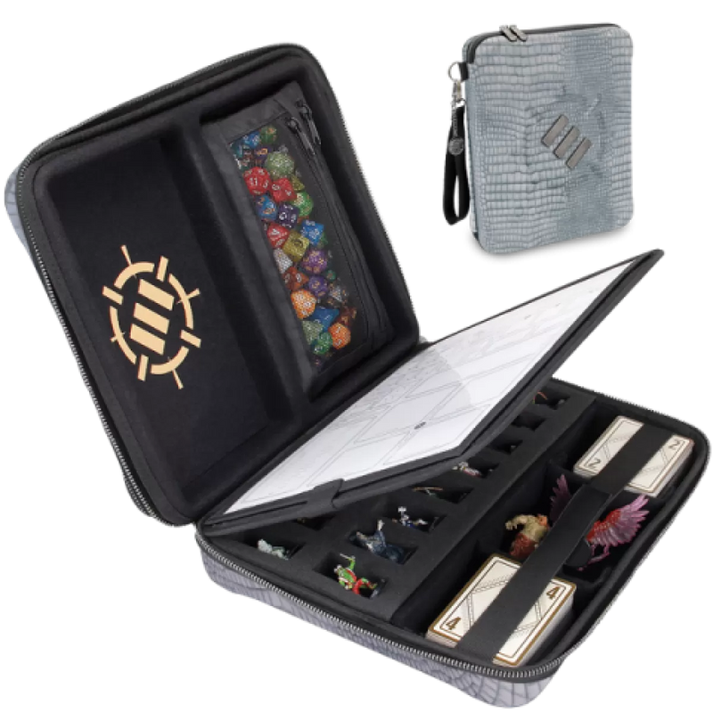 Enhance Tabletop Series - RPG Organizer Case - Silver