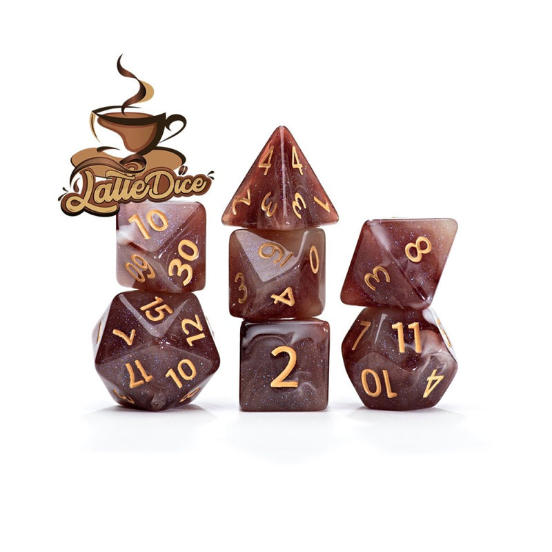 Gatekeeper Aether Dice - Latte Dice