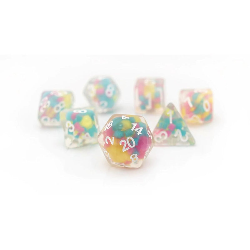 Sirius Dice - Lucky Charm Glowworm RPG Dice Set