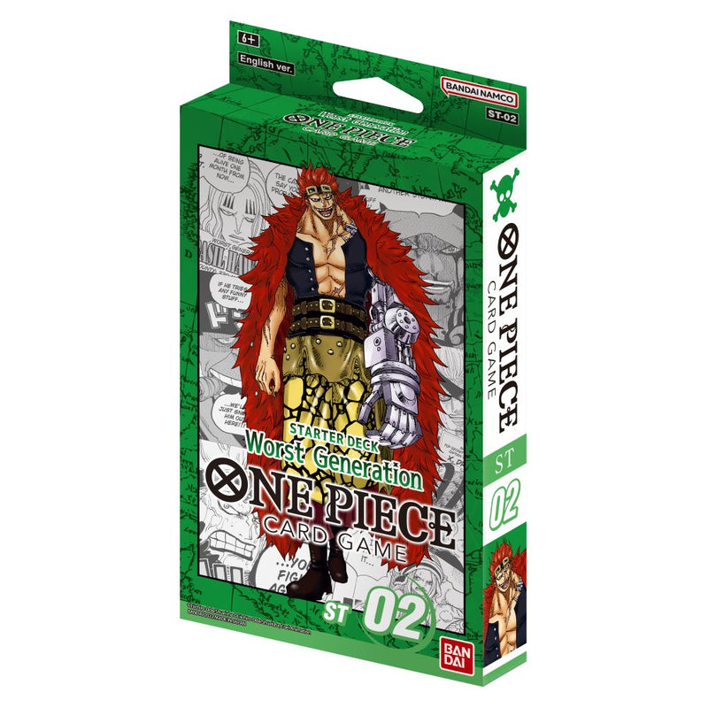 One Piece Card Game Worst Generation (ST-02) Starter Deck