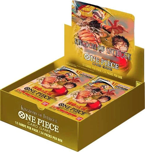 One Piece Card Game Kingdoms of Intrigue (OP-04) Booster Box