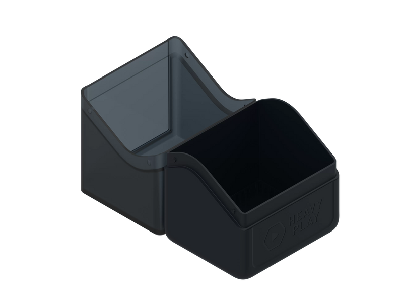 Heavy Play: RFG Deckbox 80 DS - Warlock Black