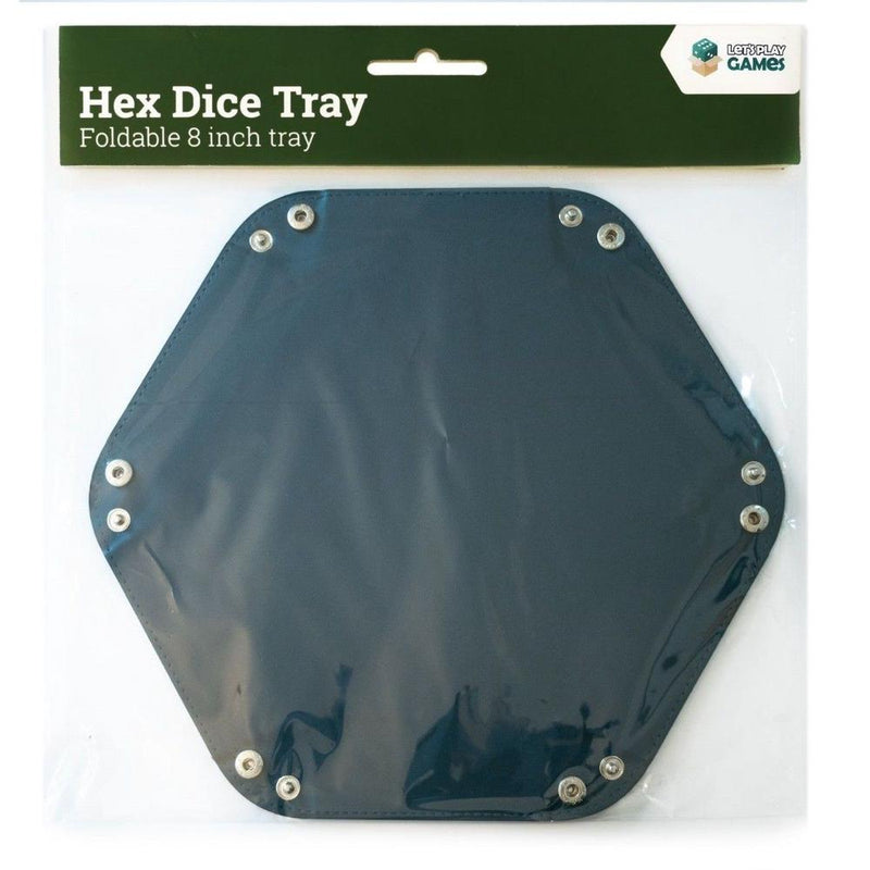 LPG Hex Dice Tray 8" Blue