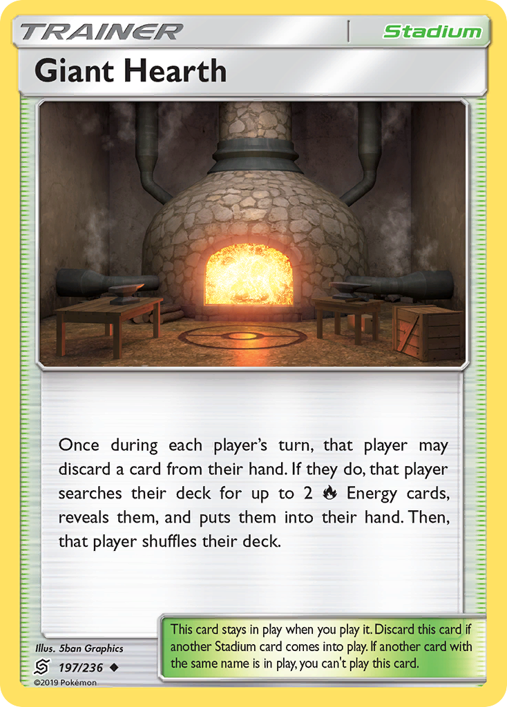 Giant Hearth (197/236) [Sun & Moon: Unified Minds]