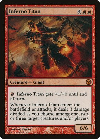 Inferno Titan [Duels of the Planeswalkers 2011 Promos ]