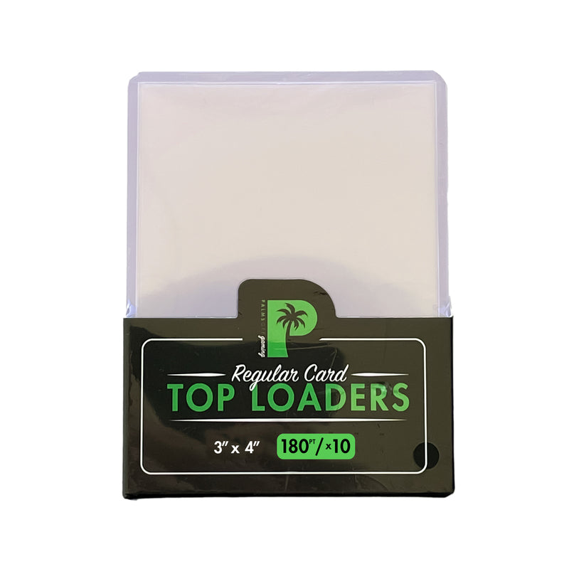 180pt Top Loaders - 10pc Pack - Palms Off Gaming