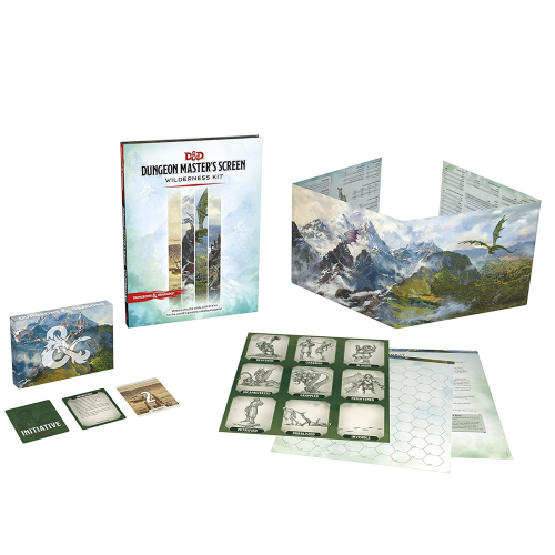 D&D Dungeon Master's Screen Wilderness Kit