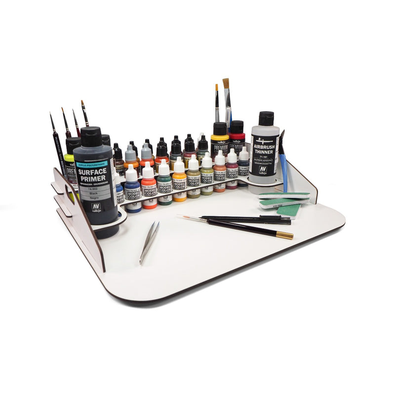 Vallejo Paint Display and Work Station with Vertical Storage 40cm x 30cm