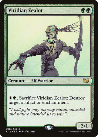 Viridian Zealot [Commander 2015]