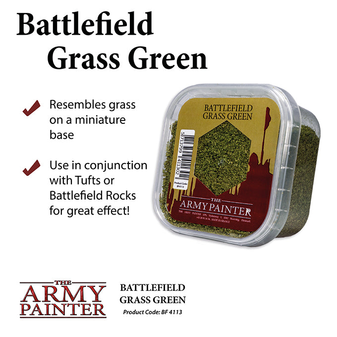 Army Painter Basing - Battlefield Grass Green