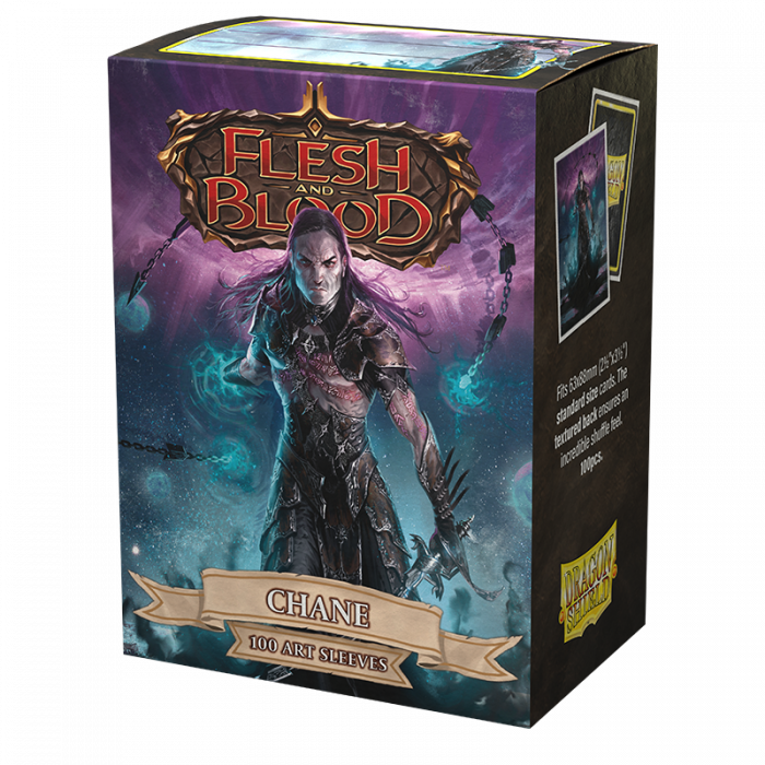 Sleeves - Dragon Shield - Box 100 - Matte Art - Flesh and Blood Chane