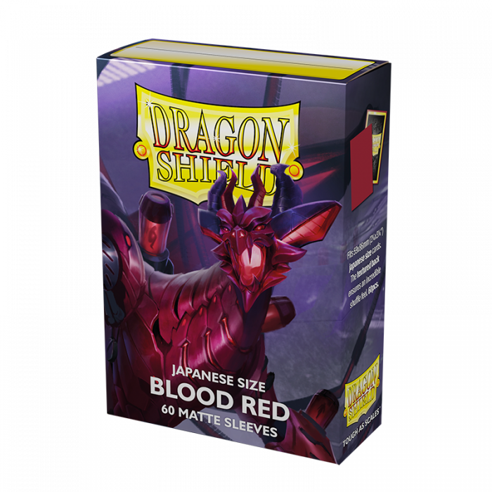 Dragon Shield Japanese - Box 60 - Blood Red Matte