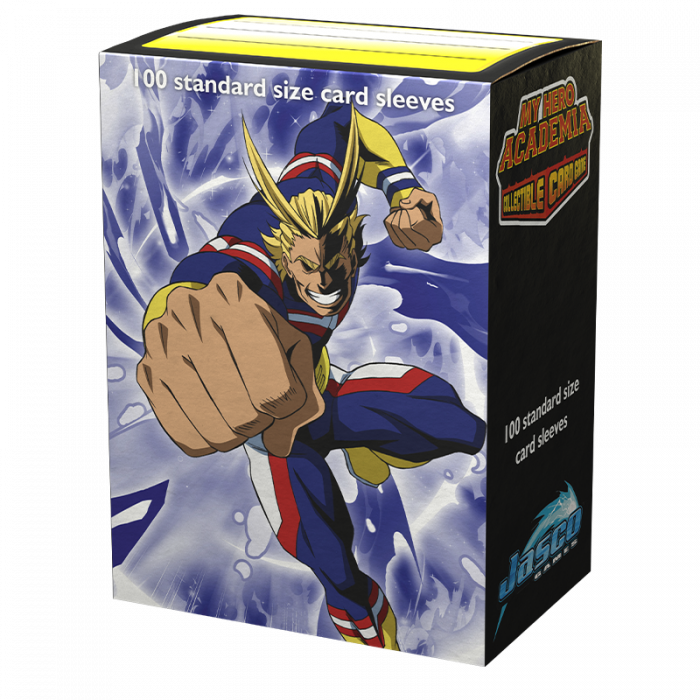 Dragon Shield - Box 100 - Matte Art - My Hero Academia All Might Punch