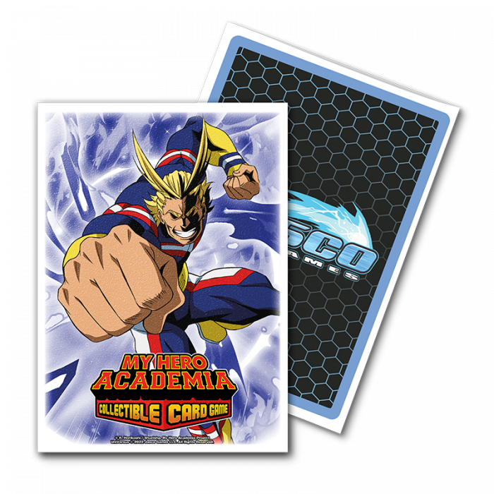 Dragon Shield - Box 100 - Matte Art - My Hero Academia All Might Punch