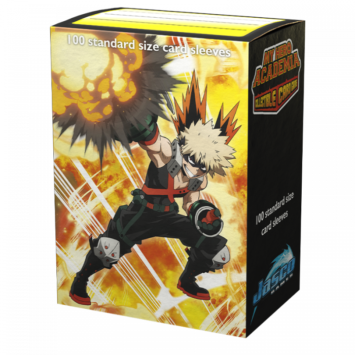 Dragon Shield - Box 100 - Matte Art - My Hero Academia Bakugo Explode