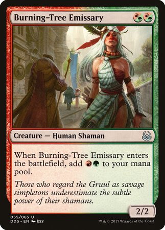 Burning-Tree Emissary [Duel Decks: Mind vs. Might]