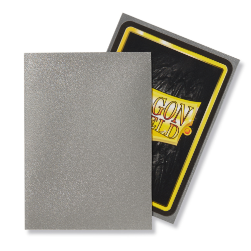 Dragon Shield Sleeves Silver matte 100 pack