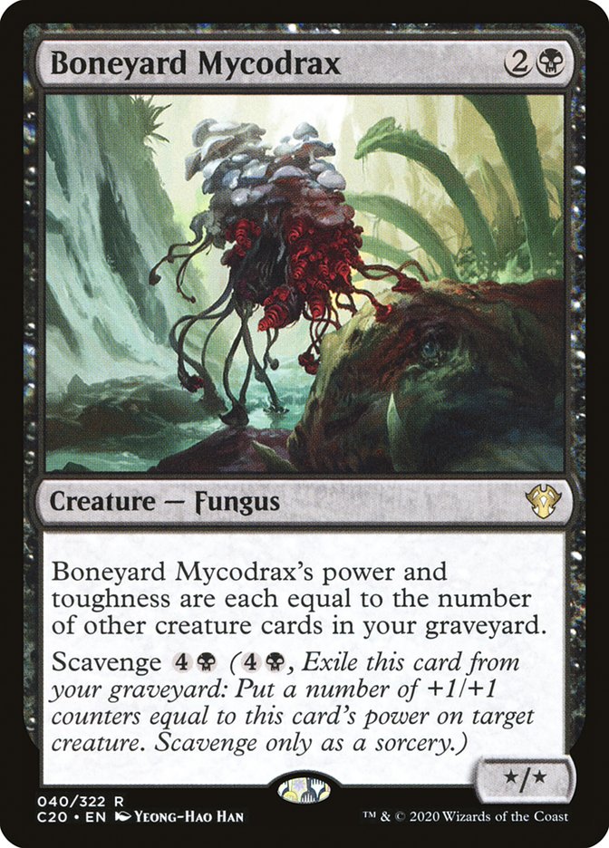 Boneyard Mycodrax [Commander 2020]