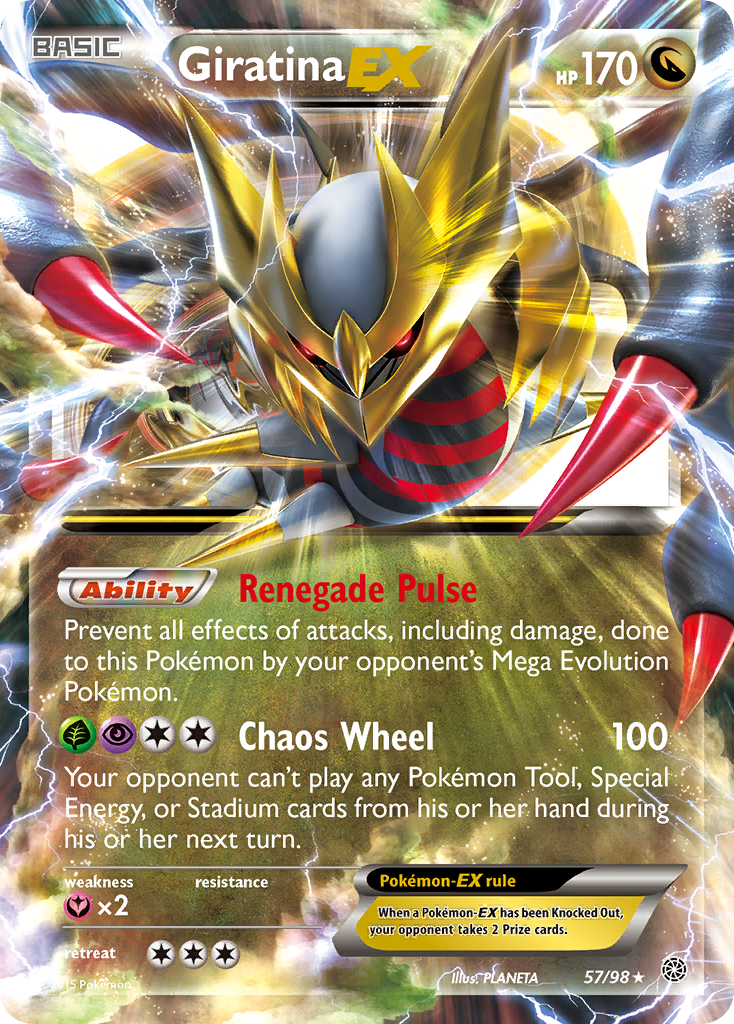 Giratina EX [XY - Ancient Origins] (GGMC)