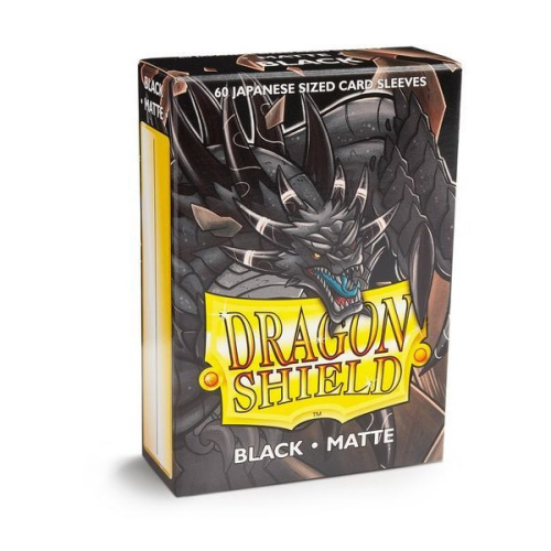 Dragon Shield Japanese Box 60 Black MATTE