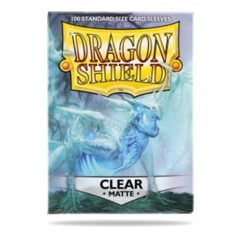Dragon Shield Box 100 Clear MATTE
