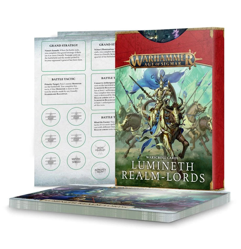 Warscroll Cards: Lumineth Realm-Lords 2022