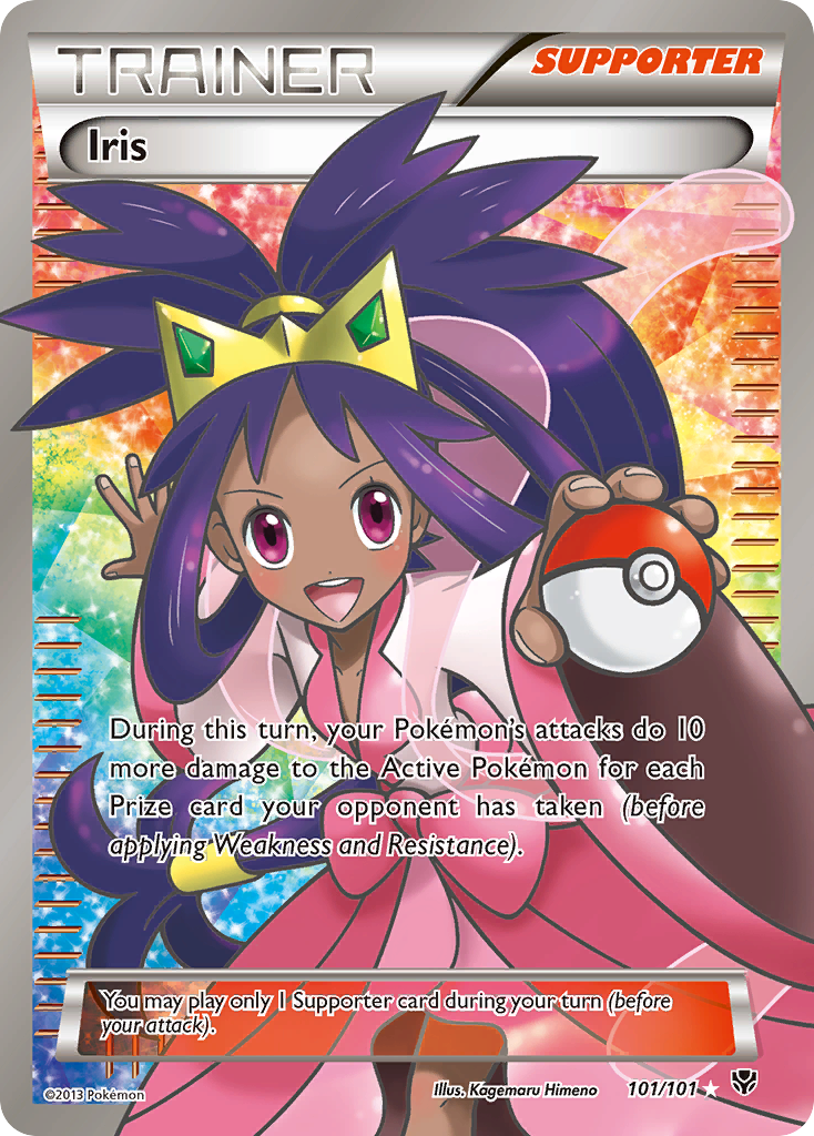 Iris (101 Full Art) [Plasma Blast] (GGMC)