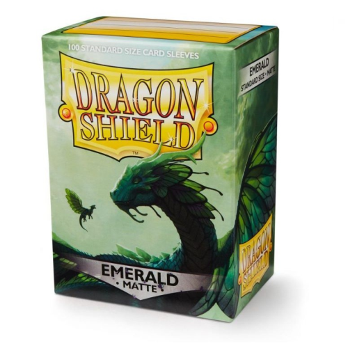 Dragon Shield Box 100 Emerald MATTE