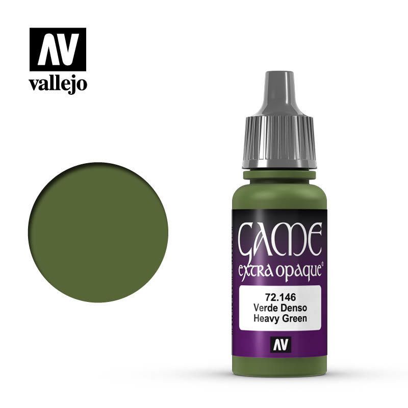 Vallejo Game Colour - Extra Opaque Heavy Green 18 ml