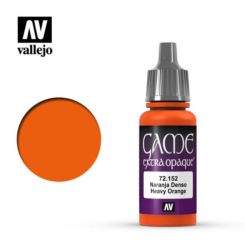 Vallejo Game Colour - Extra Opaque Heavy Orange 18 ml