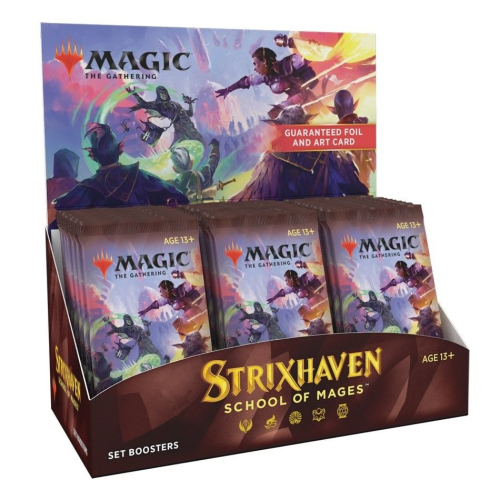 Magic Strixhaven: School of Mages Set Booster Display
